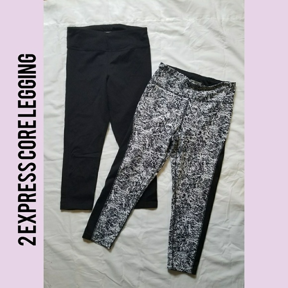 Express Pants - Express EXP Core Crop Leggings (2) Small